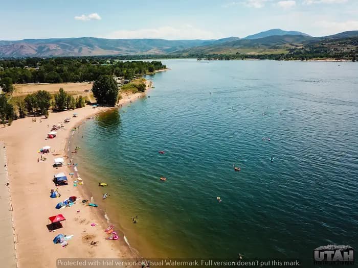 Cemetery Point Picnic Area in Utah