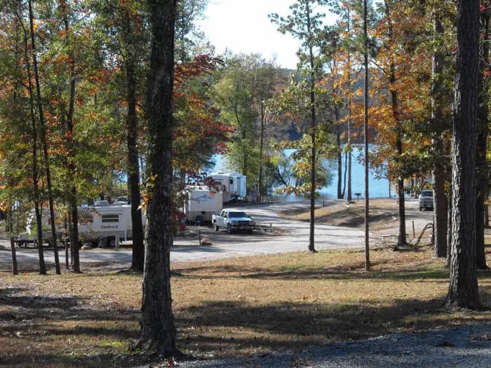 KIRBY LANDING campground in Arkansas