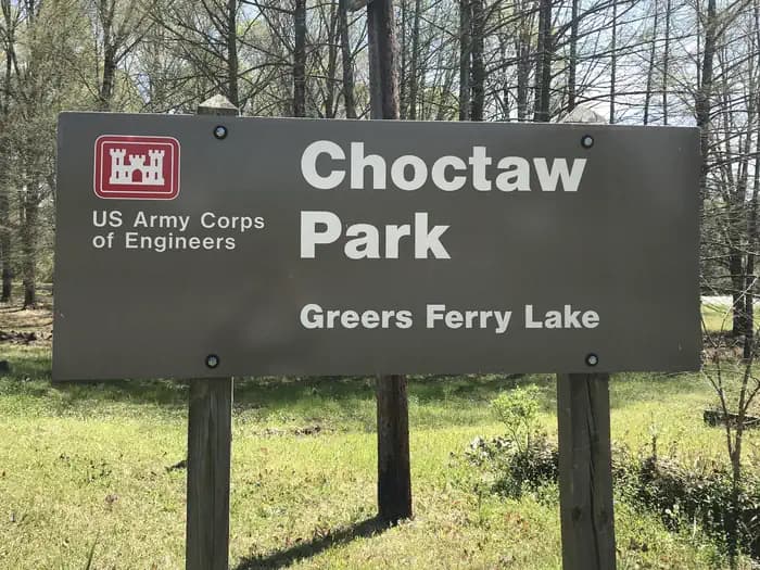 CHOCTAW campground in Arkansas