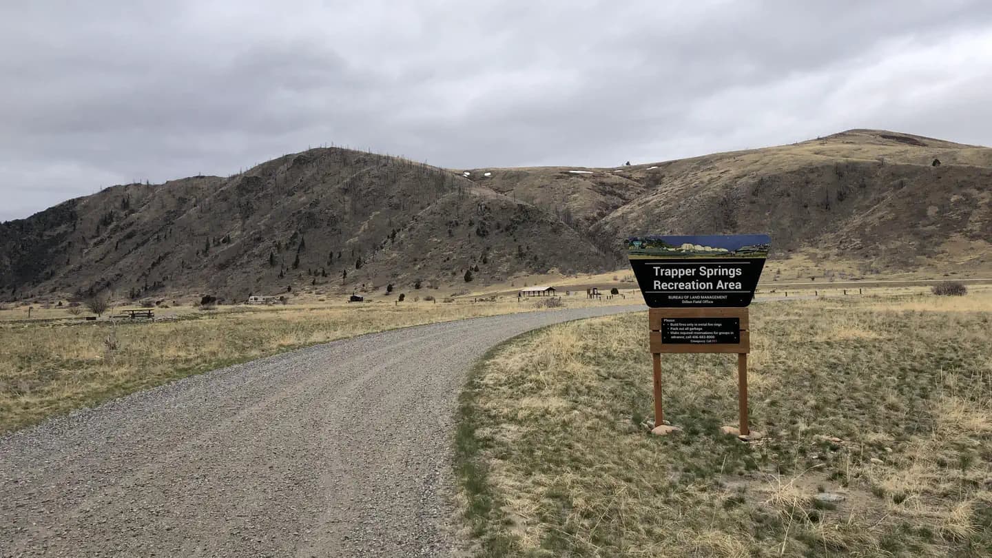 Trapper Springs (MT) campground in Montana
