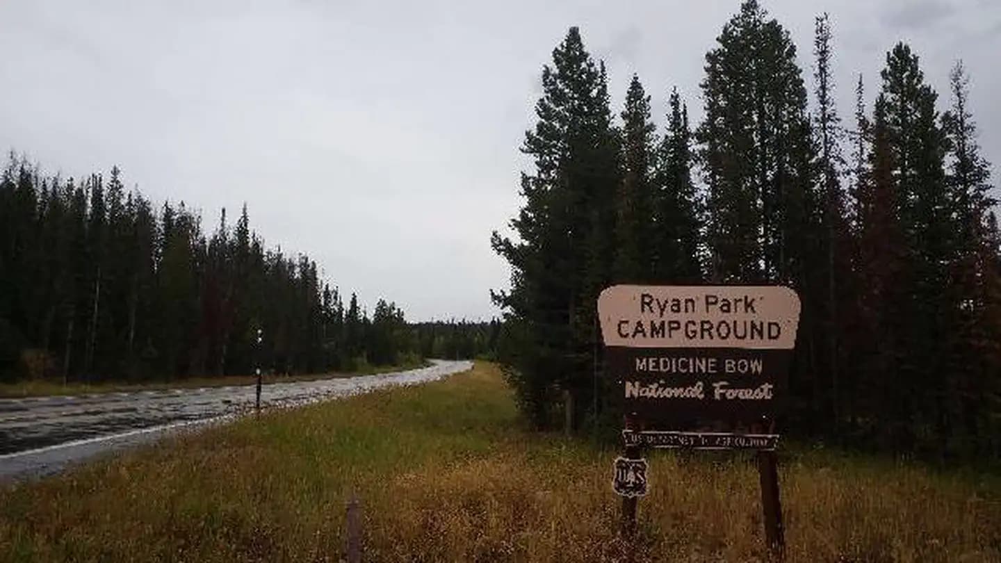 RYAN PARK campground in Wyoming