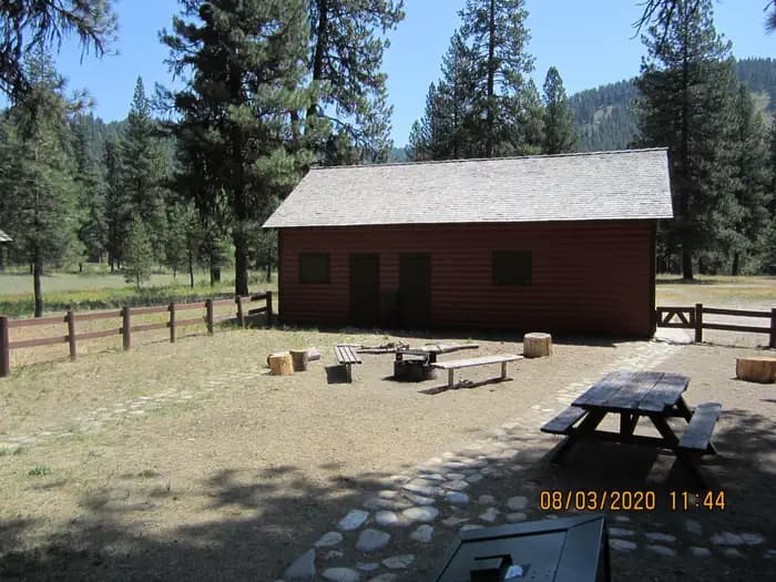 Barber Flat Cabin (Boise National Forest, ID) campground in Idaho