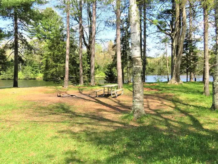 PICNIC POINT (WI) campground in Wisconsin