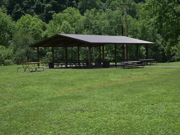 FISHTRAP LAKE SHELTERS campground in Kentucky