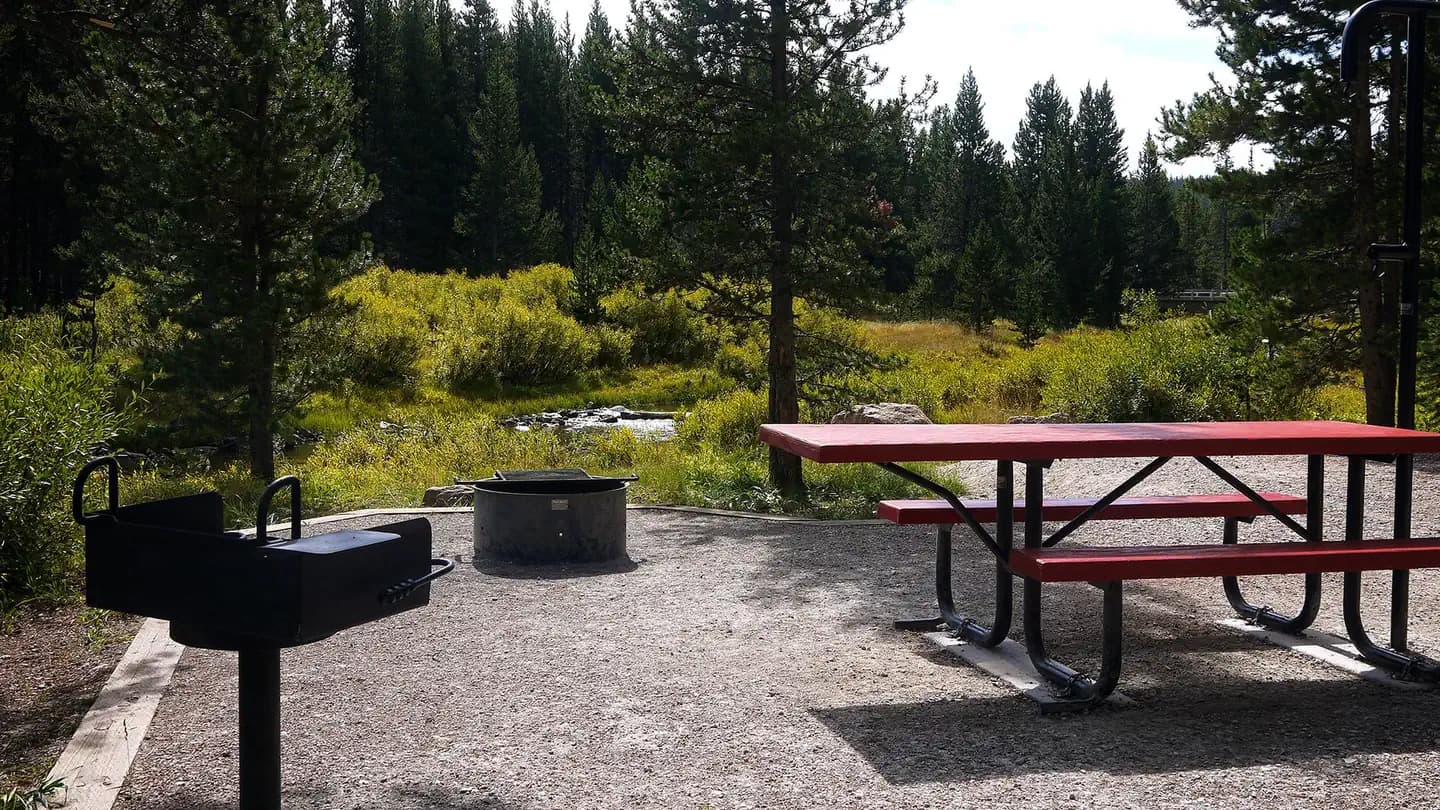 DEAD SWEDE campground in Wyoming