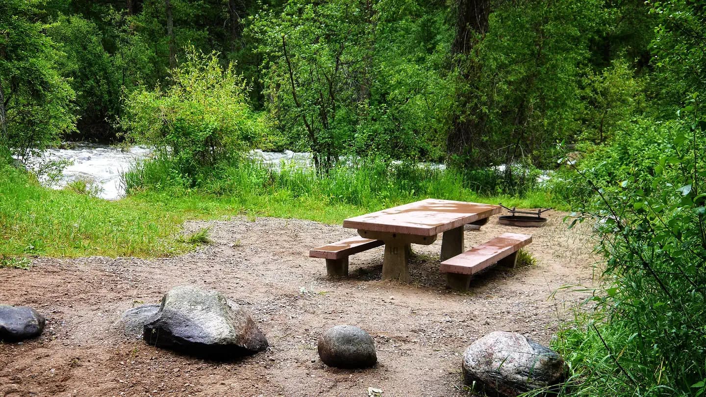 LEIGH CREEK CAMPGROUND campground in Wyoming