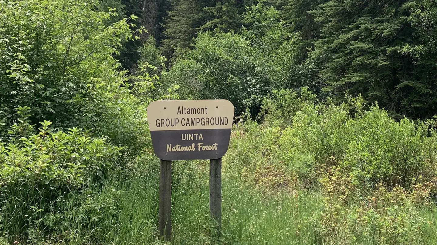 ALTAMONT campground in Utah
