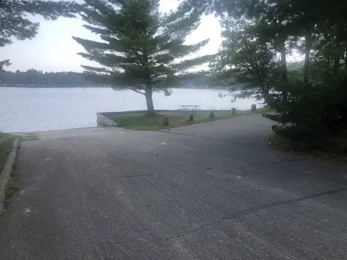 ROUND LAKE campground in Michigan