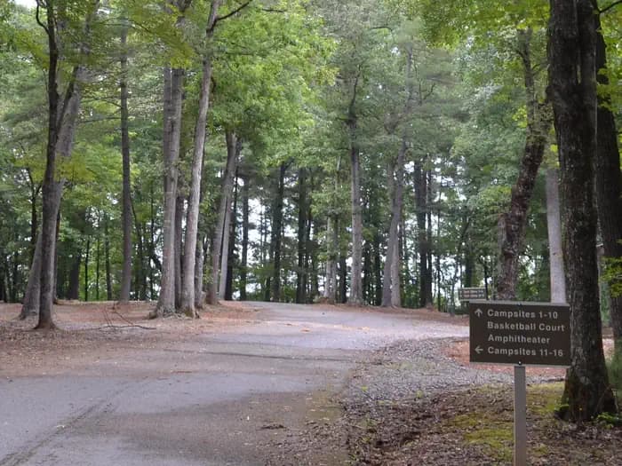 FORT HAMBY PARK campground in North Carolina