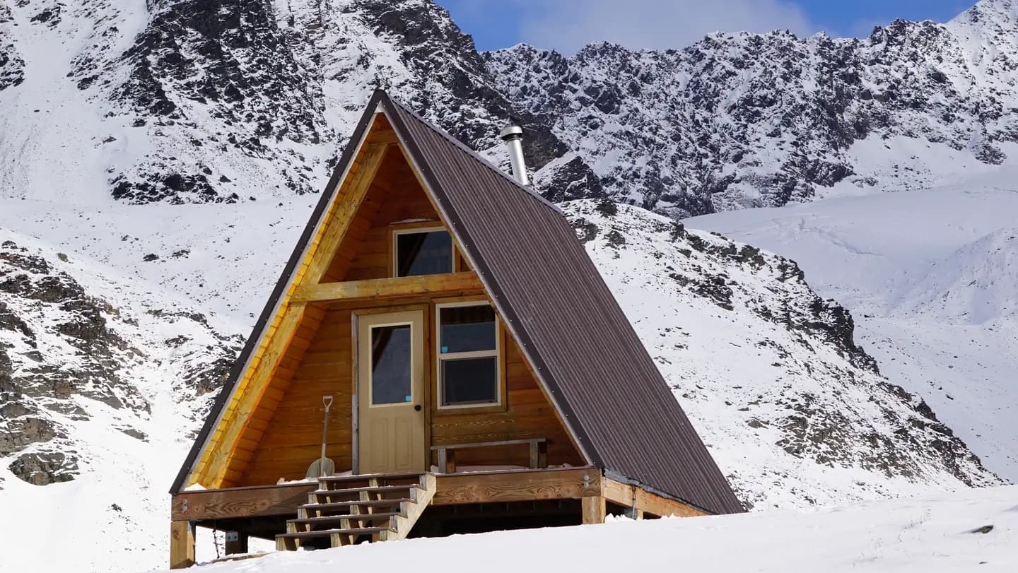 CROW PASS CABIN campground in Alaska