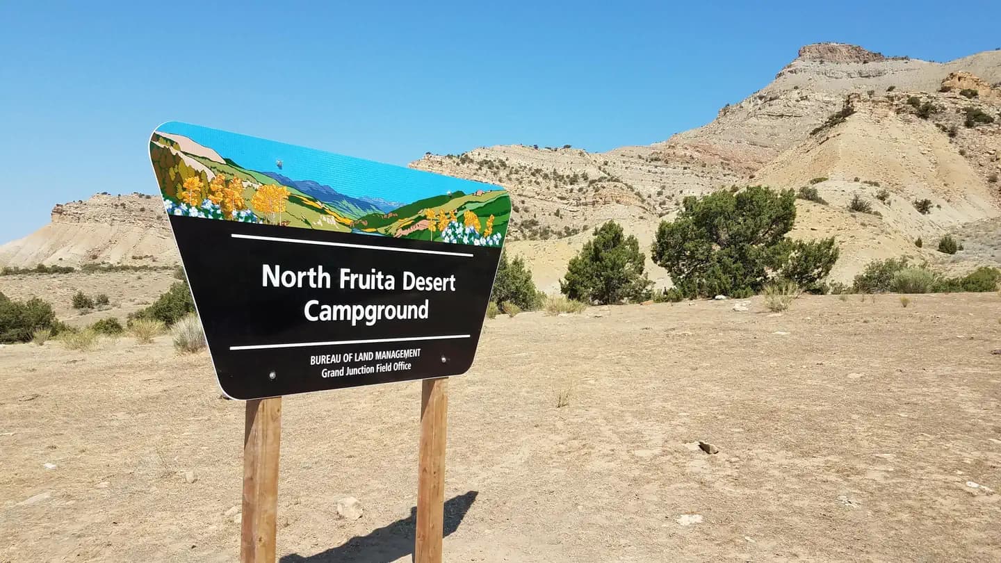 North Fruita Desert Campground campground in Colorado