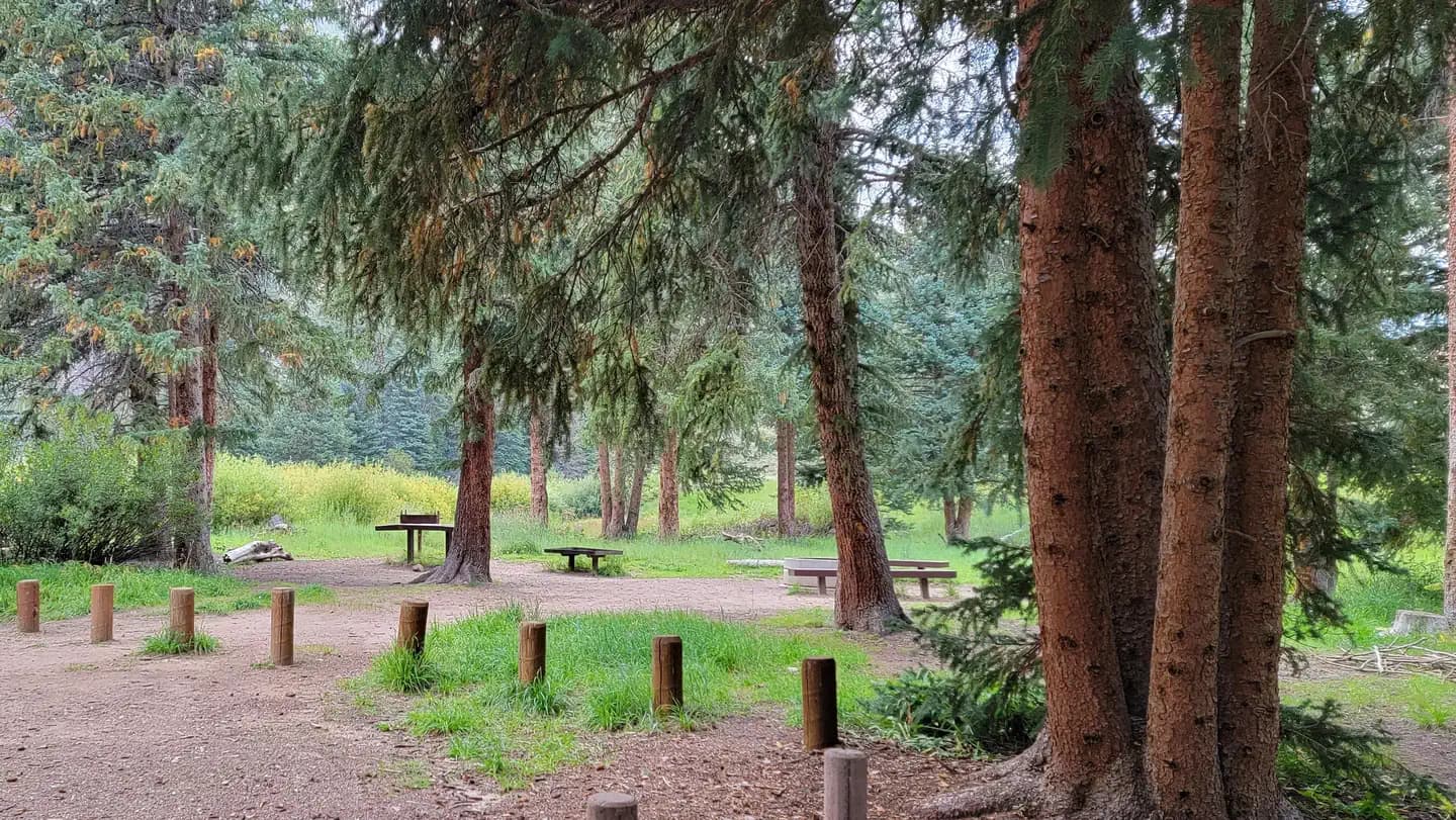 CHUTE GROUP campground in Utah