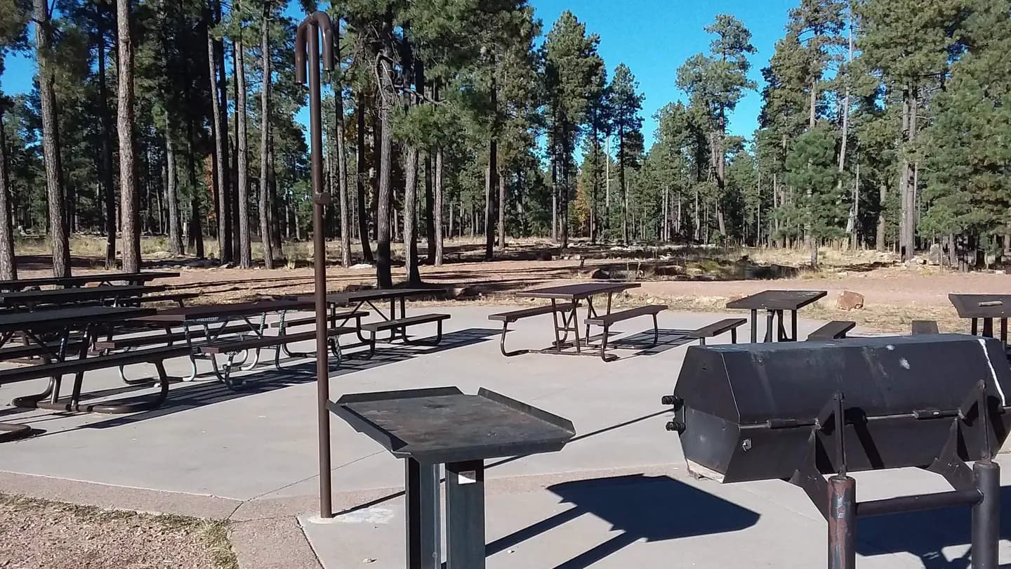 Woods Canyon Lake Group campground in Arizona
