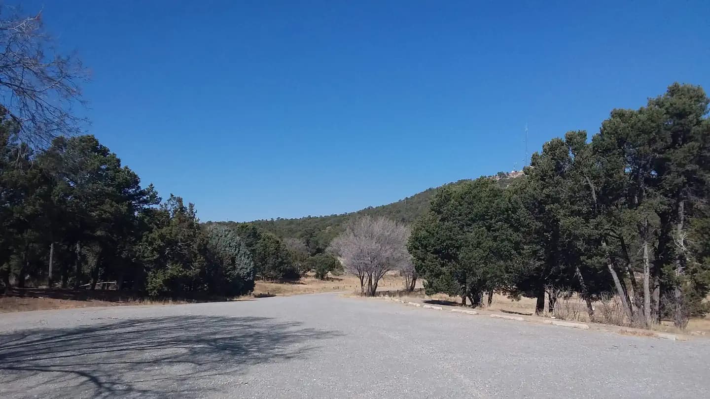 Cedro Peak Camping Sites - Robin and Jay campground in New Mexico
