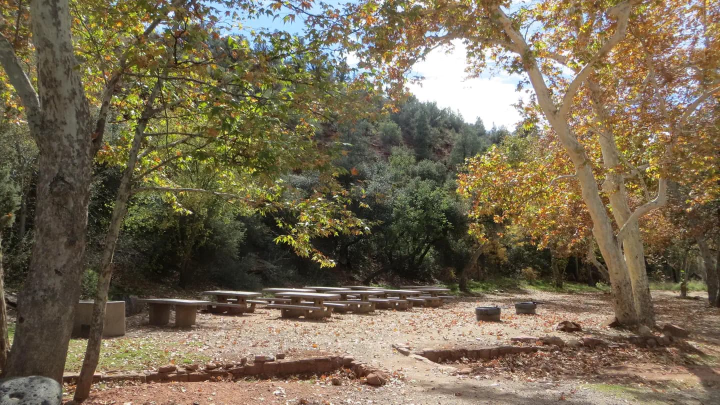 CHAVEZ CROSSING campground in Arizona