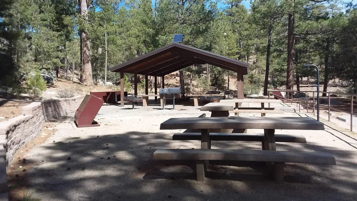 ROSE CANYON campground in Arizona