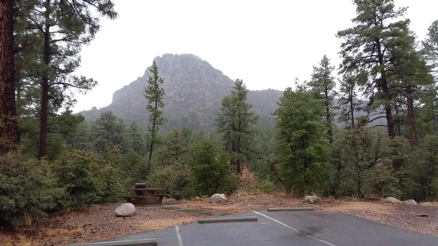 THUMB BUTTE campground in Arizona