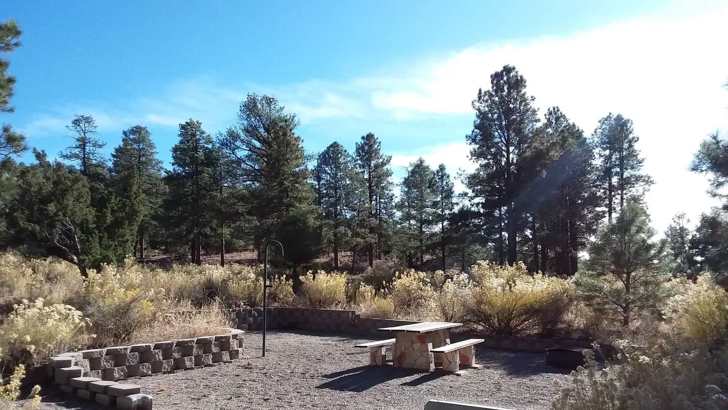 PALIZA campground in New Mexico