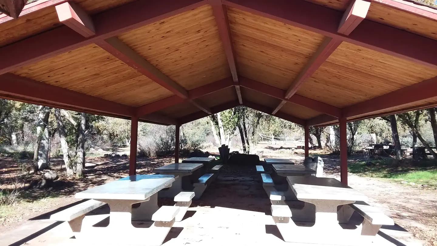 CAVE CREEK GROUP SITE campground in Arizona