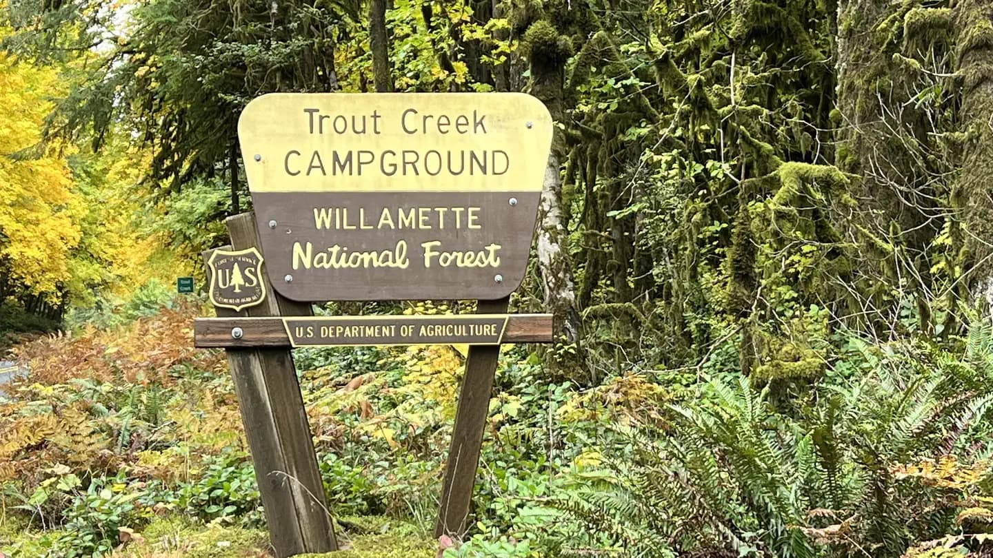 Trout Creek Campground - Willamette (OR) campground in US