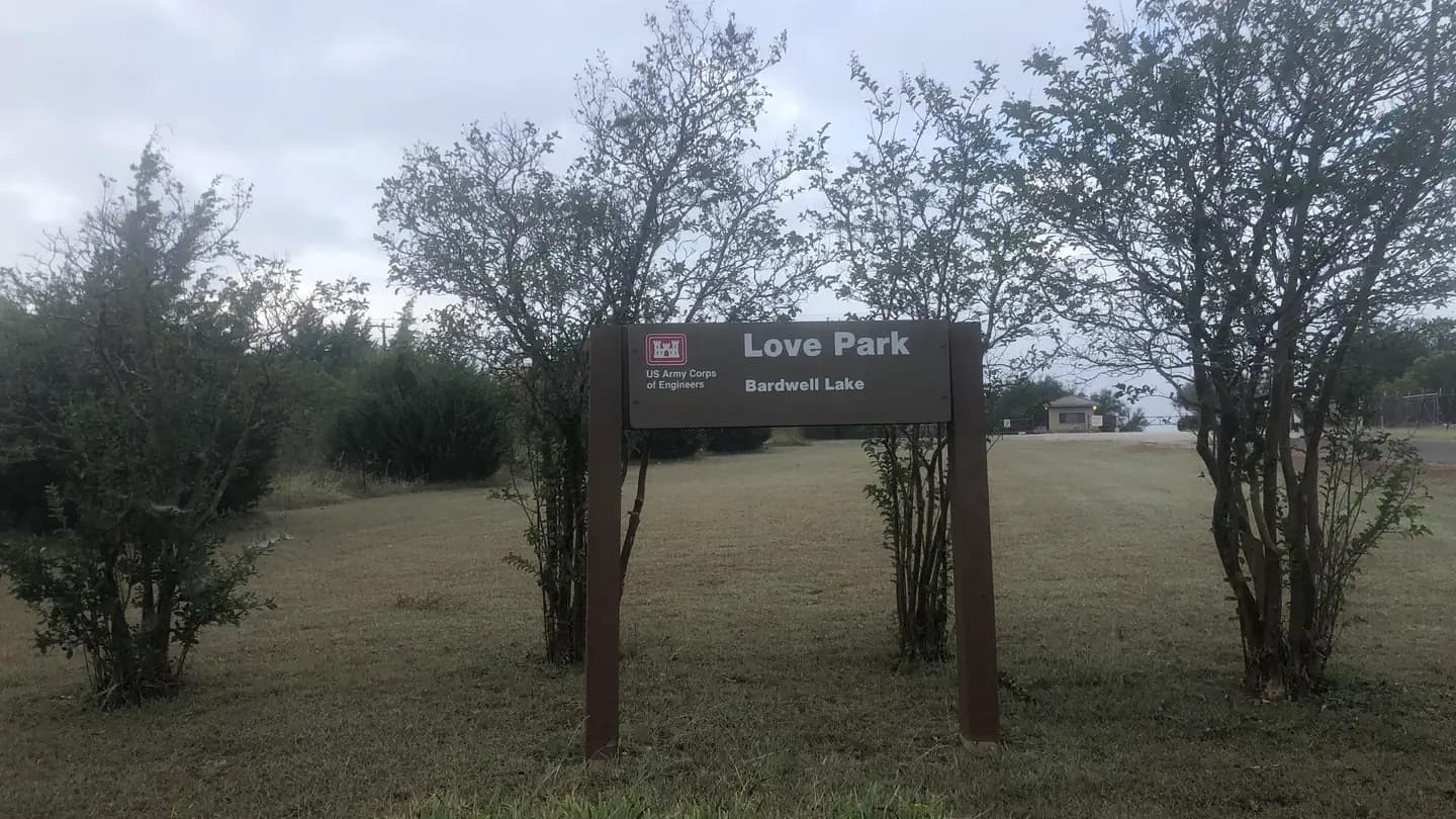 LOVE campground in Texas