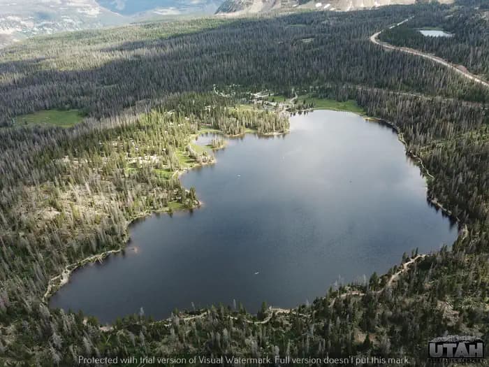 Mirror Lake Guard Station campground in Utah