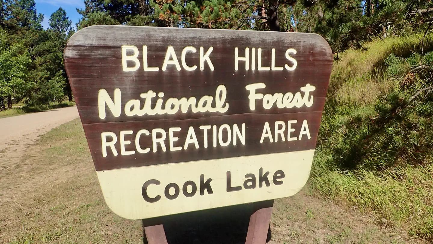 COOK LAKE REC AREA campground in South Dakota