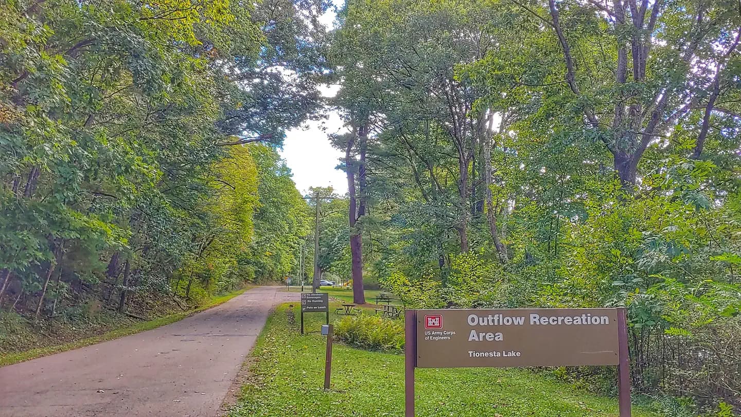 OUTFLOW RECREATION AREA (PA) campground in Pennsylvania