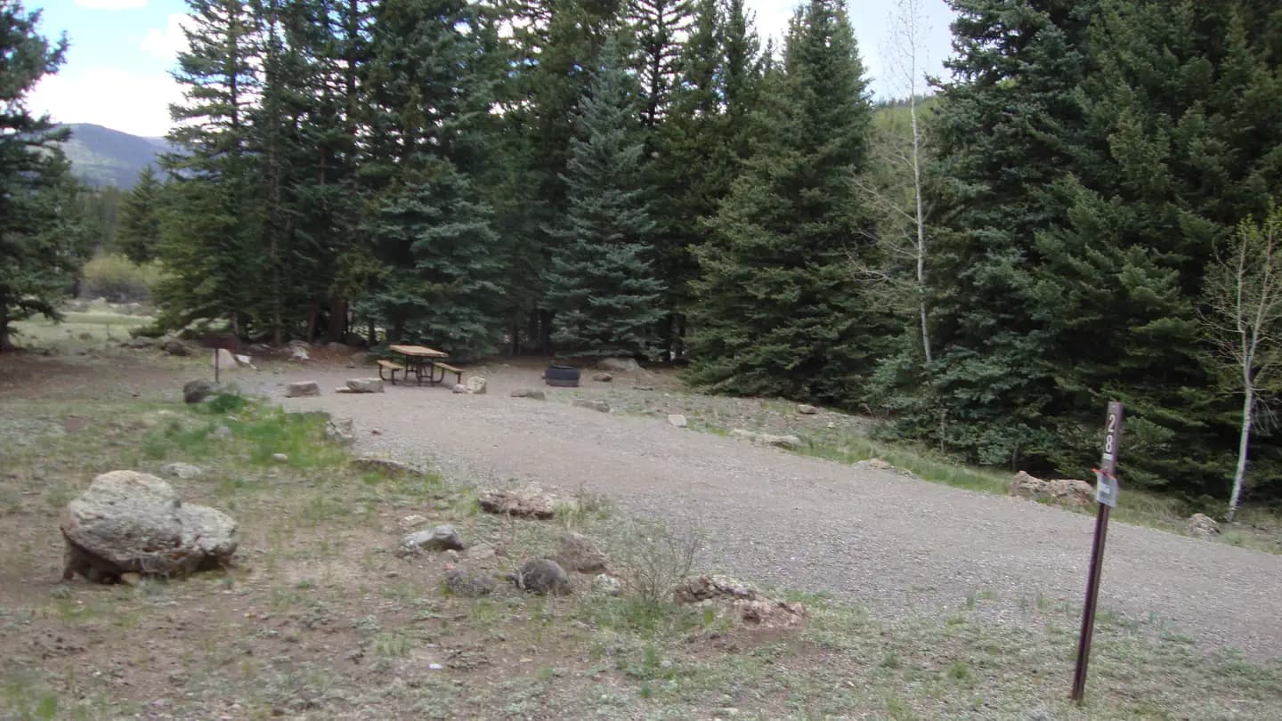 THIRTY MILE campground in Colorado