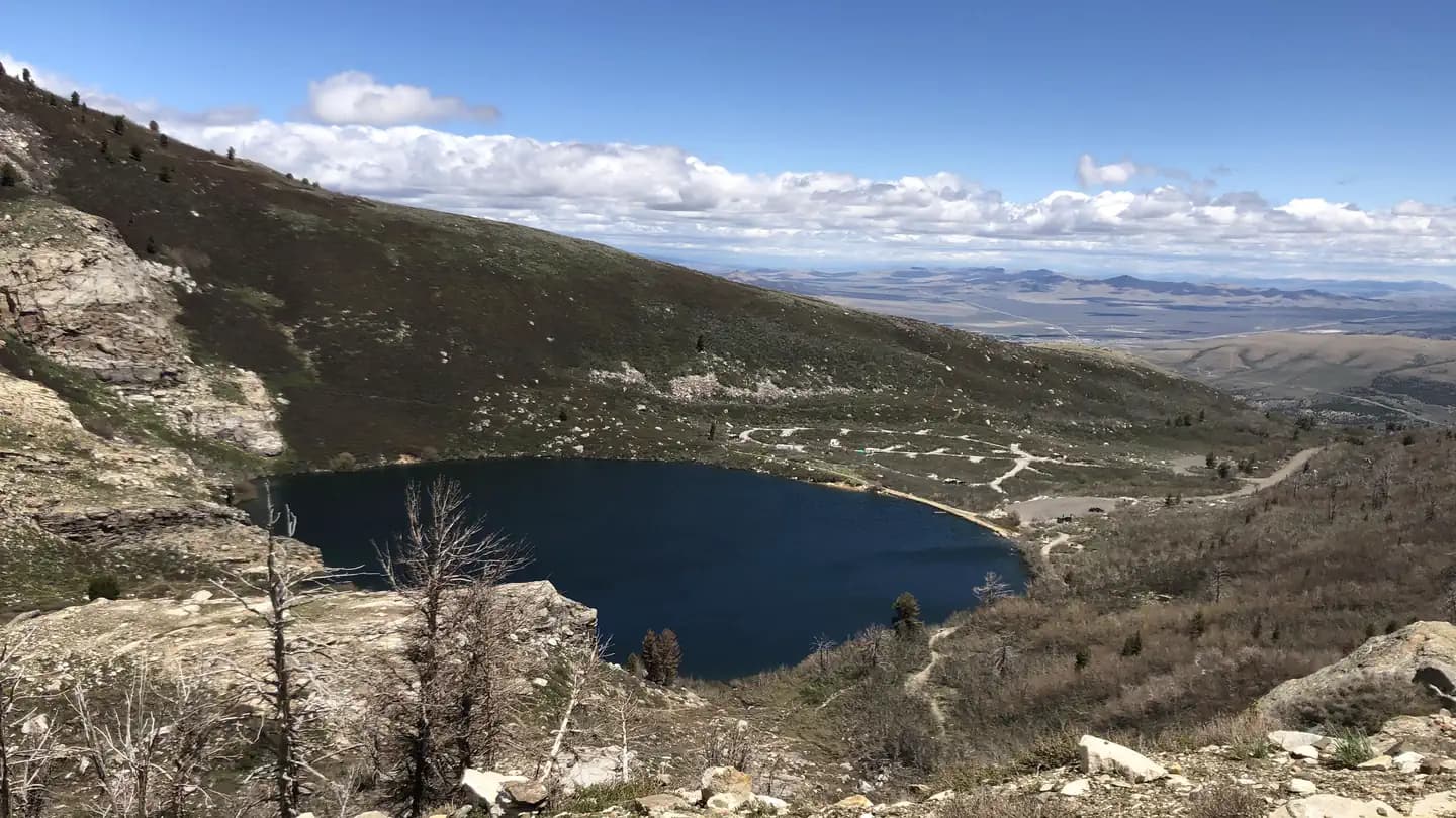 Angel Lake (Humboldt-Toiyabe National Forest, NV) campground in Nevada