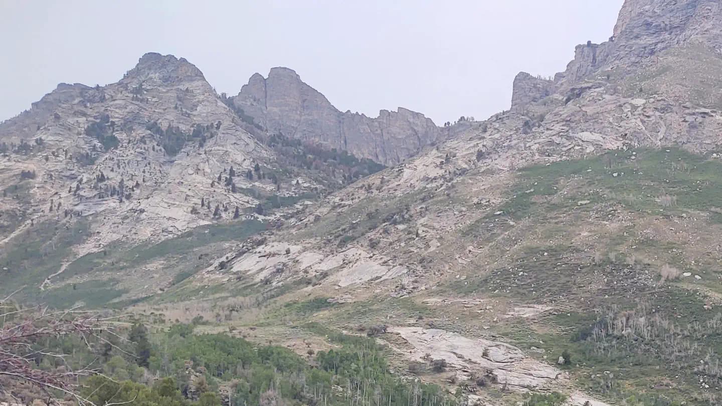 THOMAS CANYON campground in Nevada