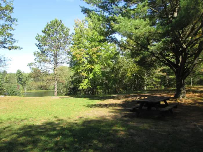 Swan Lake Campsites campground in Michigan
