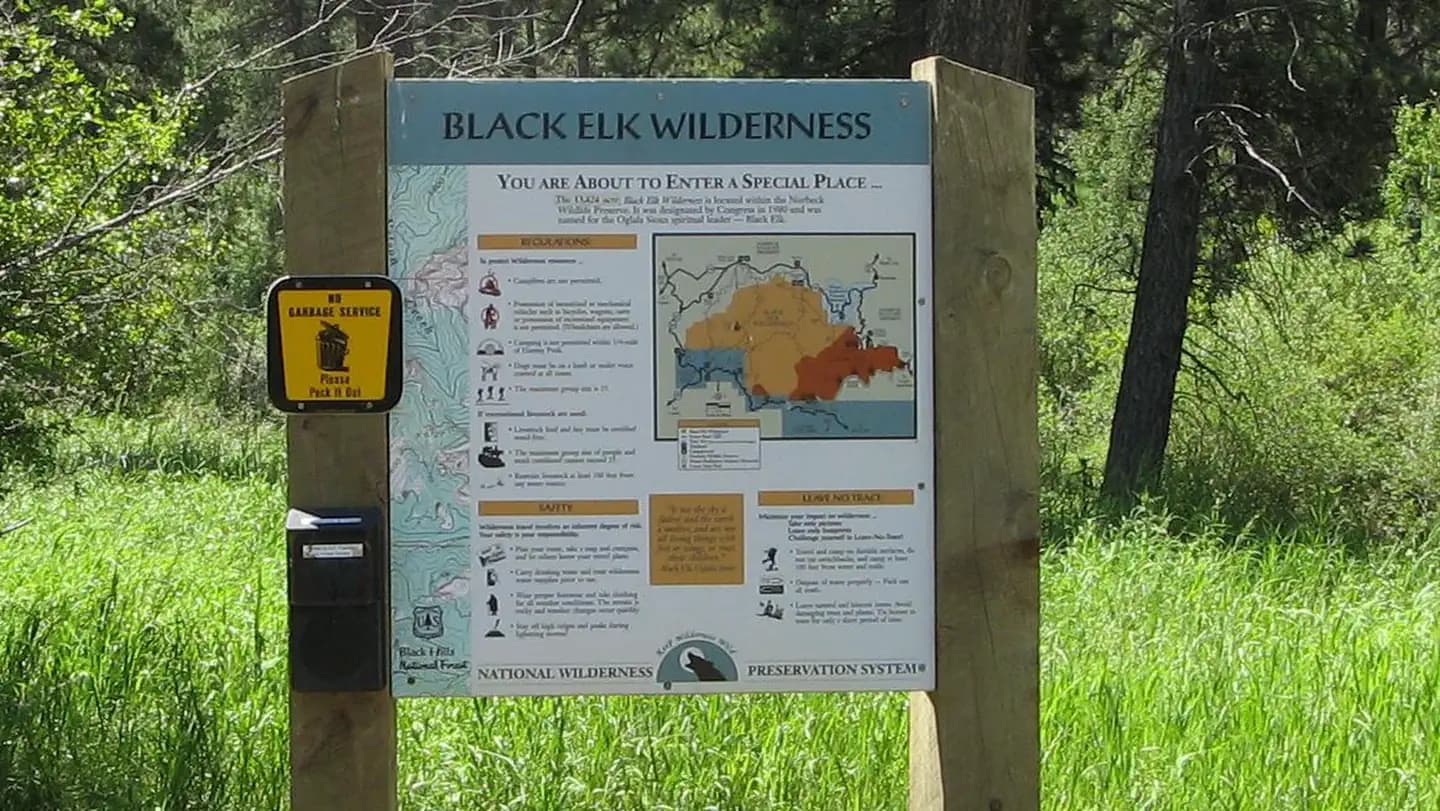 WILLOW CREEK HORSE CAMP campground in South Dakota