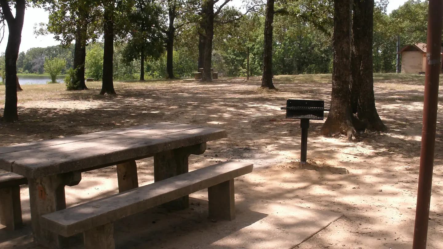 Coffee Mill campground in Texas