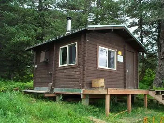 MARTIN LAKE CABIN campground in Alaska