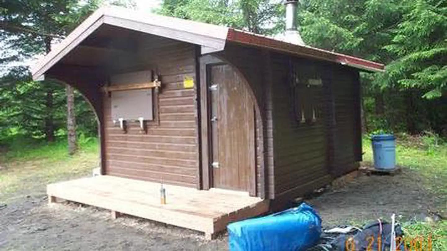 NELLIE MARTIN RIVER CABIN campground in Alaska