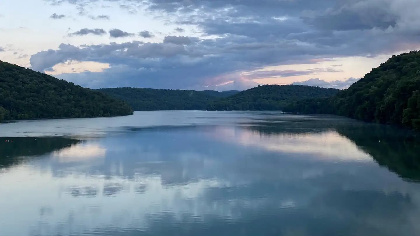Youghiogheny Recreation Area campground in Pennsylvania