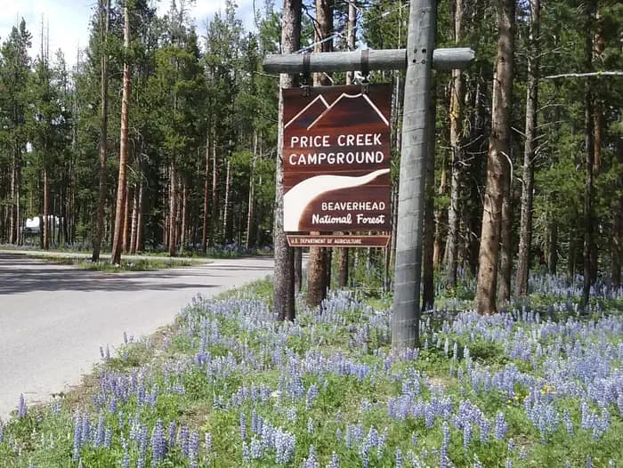 Price Creek Campground (Mt) in Montana