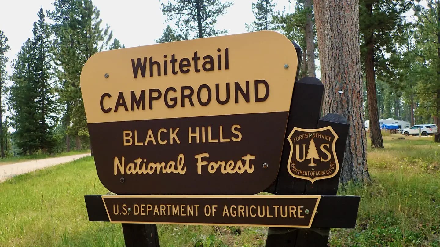 WHITETAIL campground in South Dakota