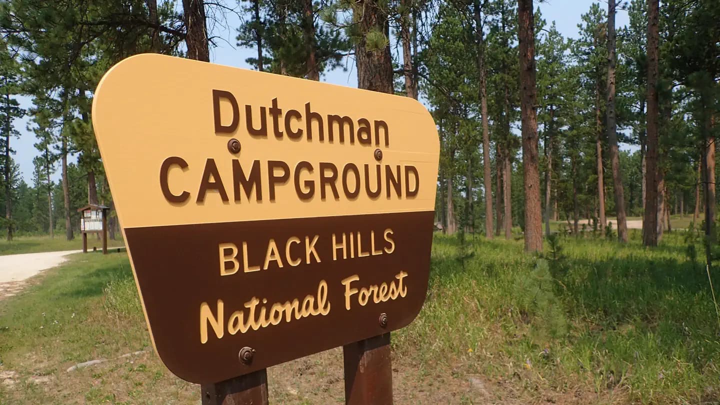 DUTCHMAN campground in South Dakota