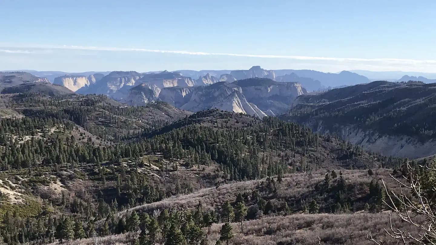 Lava Point Campground in Utah