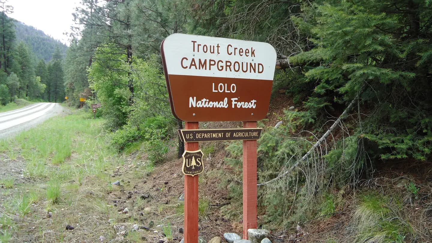 Trout Creek Campground (MT) campground in Montana