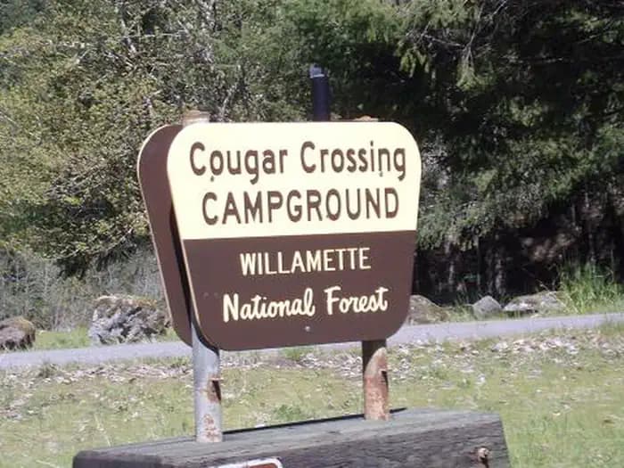 Cougar Crossing Campground in Oregon