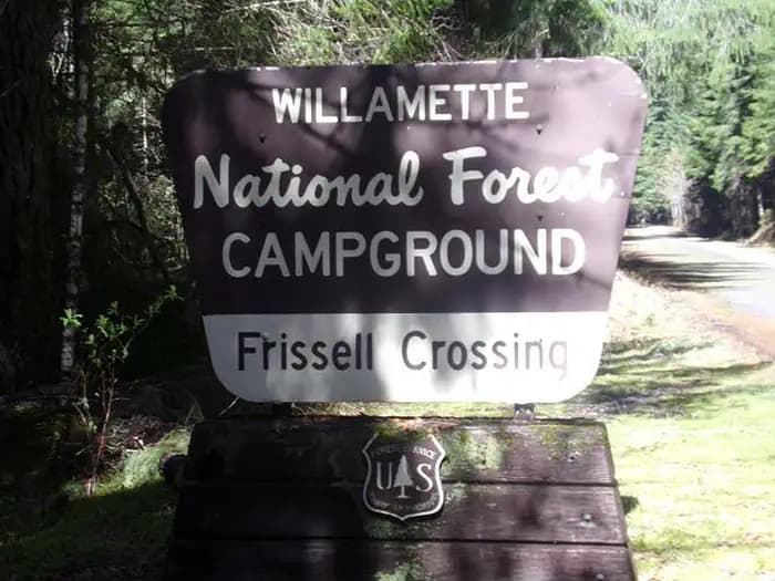 FRISSELL CROSSING CAMPGROUND campground in Oregon