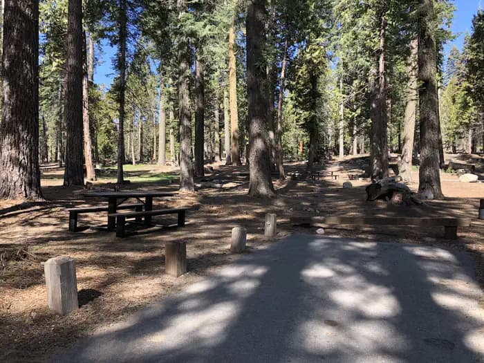 DINKEY CREEK campground in California