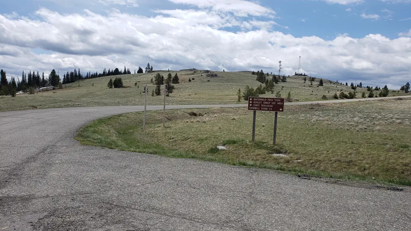 Quigley Group Use campground in Montana
