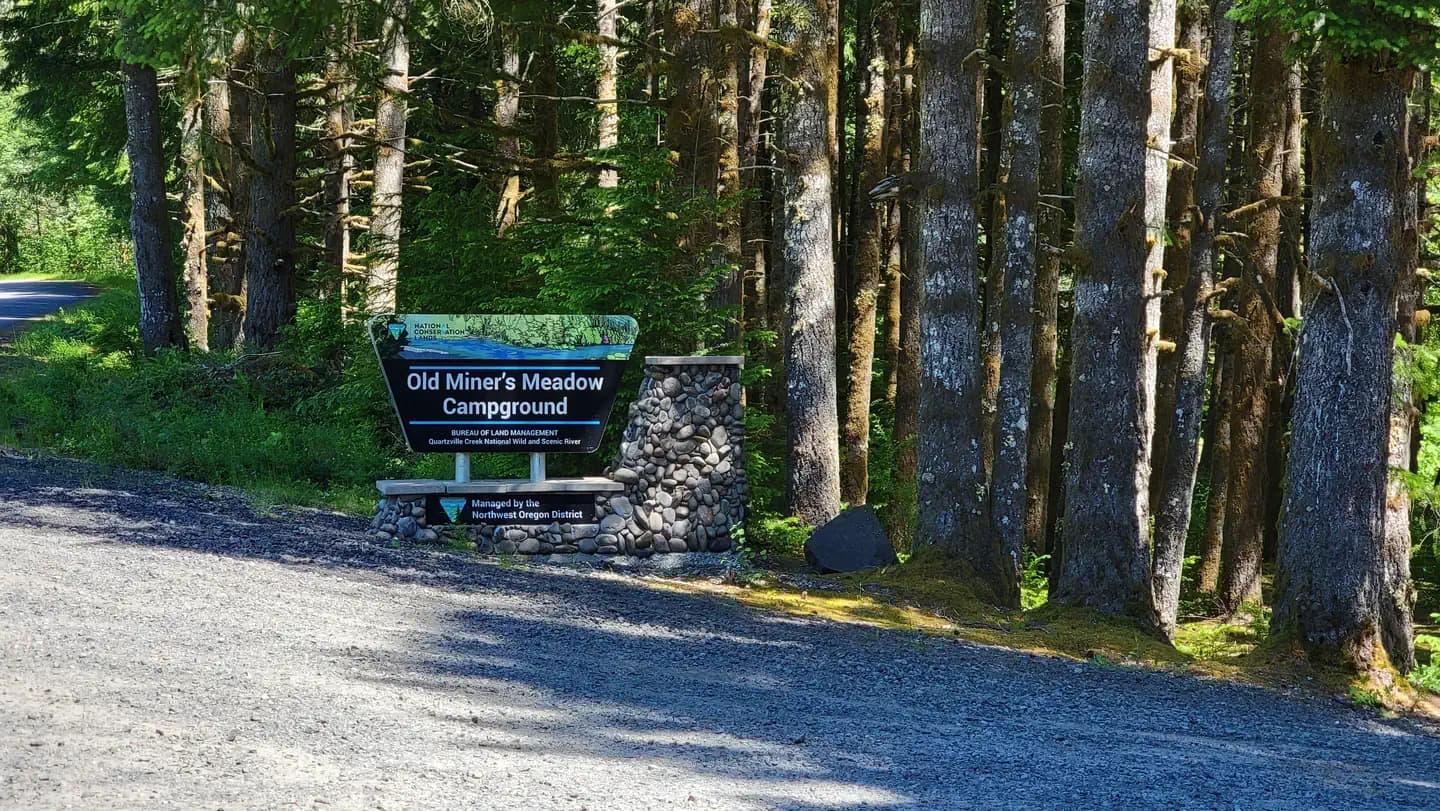 Old Miner's Meadow Group Use Area campground in Oregon