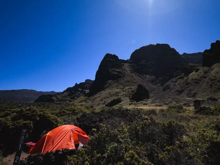 Haleakalā National Park (Wilderness Tent Permit) campground in Hawaii