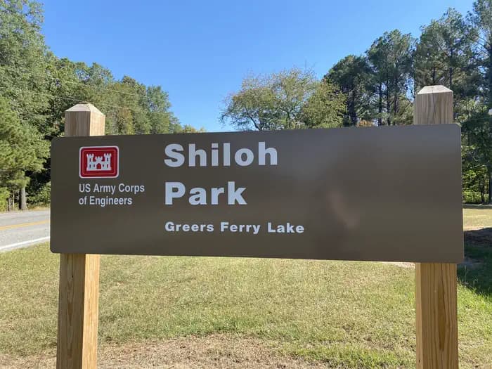 SHILOH campground in Arkansas