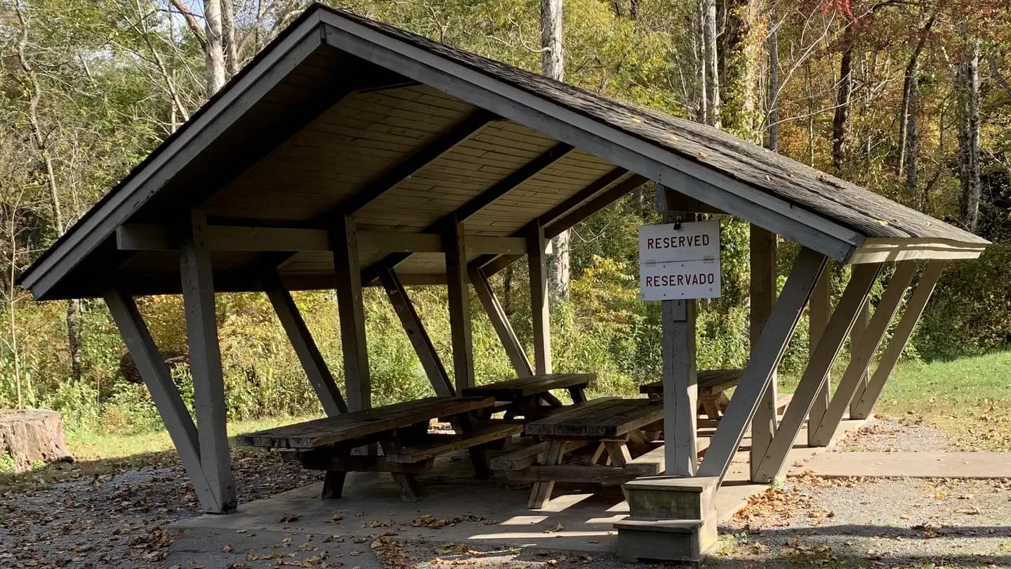 SYCAMORE FLATS PICNIC SHELTER campground in North Carolina